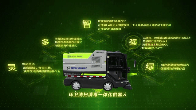 智能環(huán)衛(wèi)機(jī)器人軍團(tuán)再添猛將！清掃消毒一體化機(jī)器人利劍出鞘